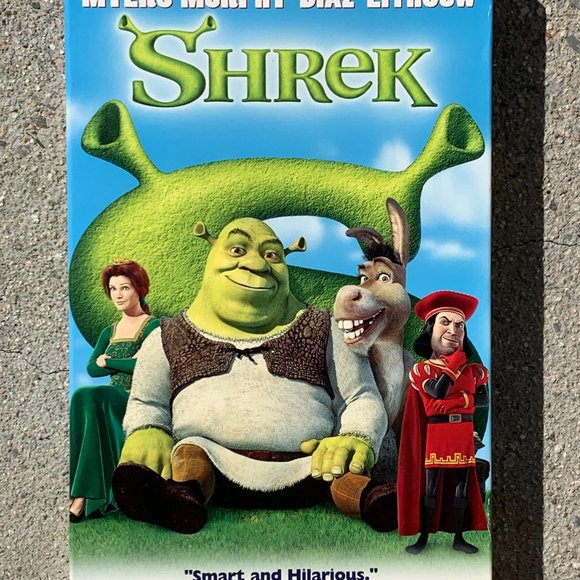 VHS Tape -SHREK (VHS, 2001) Special Edition Big Box DreamWorks Extended Ending - Picture 2 of 6